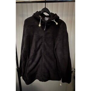 NWT Men’s L. A. Gate Black Full Zip Hoodie Size Medium
